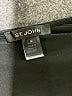St. John Black 3/4 Sleeve T-Shirt Size M - photo 7