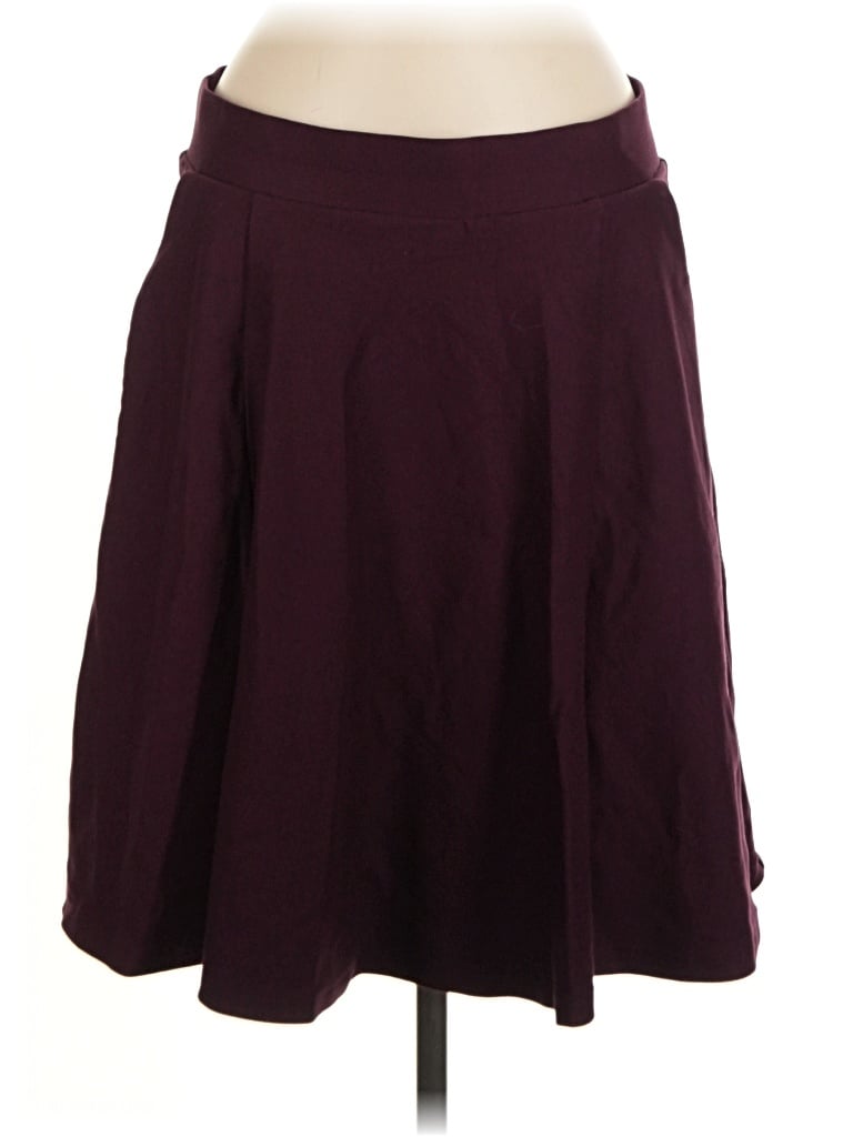 Pre-owned Torrid Casual Skirt In Burgundy