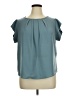Shein Curve 100% Polyester Teal Short Sleeve Blouse Size 14 Plus (1) - photo 1