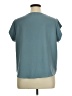 Shein Curve 100% Polyester Teal Short Sleeve Blouse Size 14 Plus (1) - photo 2