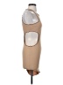 Superdown Solid Tan Cocktail Dress Size S - photo 4