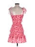 Shein 100% Polyester Pink Red Cocktail Dress Size XS - photo 2