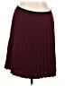 AB Studio 100% Polyester Solid Burgundy Casual Skirt Size XL - photo 1