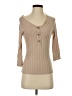 LNA Tan 3/4 Sleeve Top Size S - photo 1