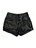 Superdown 100% Polyester Metallic Black Shorts Size XS - photo 1