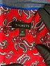 Talbots 100% Cotton Paisley Red Long Sleeve Button-Down Shirt Size 14 - photo 4