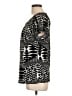 Style&Co Black Short Sleeve Blouse Size L - photo 5