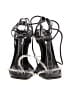 Fashion Silver Sandals Size 7 1/2 - photo 2