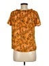 Modern Attraction Orange Short Sleeve Blouse Size M (estimated) - photo 2
