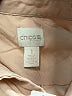 Chico's Tan Long Sleeve Button-Down Shirt Size Med (1) - photo 7