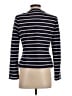 Banana Republic Stripes Blue Blazer Size 4 Petite - photo 2