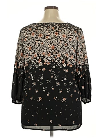 Collective Concepts 3/4 Sleeve Blouse (view 2)