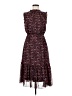 Sam Edelman 100% Polyester Paisley Burgundy Casual Dress Size M (estimated) - photo 1