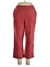 Alfred Dunner 100% Polyester Red Casual Pants Size 16 - photo 1