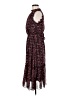 Sam Edelman 100% Polyester Paisley Burgundy Casual Dress Size M (estimated) - photo 5