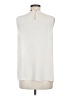 Forever 21 100% Polyester Ivory Sleeveless T-Shirt Size M - photo 2