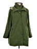 Coldwater Creek 100% Polyester Green Raincoat Size M (petite) - photo 1