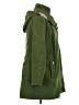 Coldwater Creek 100% Polyester Green Raincoat Size M (petite) - photo 4