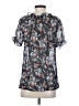 Joie Blue Short Sleeve Blouse Size S - photo 2