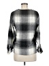 Topshop Gray Long Sleeve Blouse Size 8 - photo 2