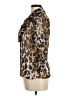 Alberto Makali 100% Polyester Animal Print Brown 3/4 Sleeve Blouse Size M - photo 5
