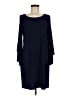 Laundry by Shelli Segal Solid Blue Casual Dress Size M - photo 1