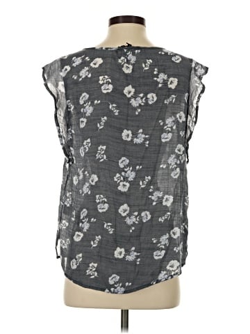 Como Black Sleeveless Blouse (view 2)