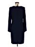 Laundry by Shelli Segal Solid Blue Casual Dress Size M - photo 2