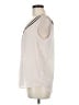 Sabine 100% Polyester Ivory Sleeveless Blouse Size M - photo 5