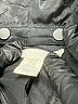 H&M 100% Polyester Argyle Black Coat Size XS - photo 8