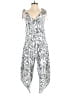Vince Camuto 100% Polyester Graphic White Jumpsuit Size XS - photo 1