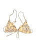 Zaful Paisley Gold Swimsuit Top Size S - photo 1