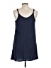 Lagaci 100% Rayon Blue Sleeveless Blouse Size L - photo 2