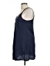 Lagaci 100% Rayon Blue Sleeveless Blouse Size L - photo 5