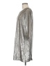 BB Dakota 100% Polyester Metallic Silver Casual Dress Size M - photo 5