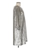 BB Dakota 100% Polyester Metallic Silver Casual Dress Size M - photo 4
