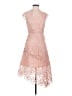 Reiss 100% Polyester Pink Cocktail Dress Size 4 - photo 1