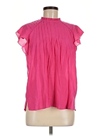 NANETTE Nanette Lepore Short Sleeve Blouse (view 1)