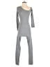 Fashion Nova Solid Gray Jumpsuit Size S - photo 1
