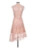 Reiss 100% Polyester Pink Cocktail Dress Size 4 - photo 2