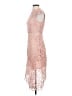 Reiss 100% Polyester Pink Cocktail Dress Size 4 - photo 5