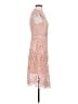 Reiss 100% Polyester Pink Cocktail Dress Size 4 - photo 4