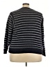 Time and Tru Stripes Black Pullover Sweater Size 22 - photo 2