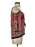 Angie Orange 3/4 Sleeve Blouse Size XS - photo 4