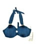 A. Che Blue Swimsuit Top Size Med (34D) - photo 1