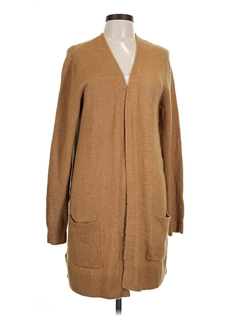 Pre-owned Old Navy Cardigan Sweater In Tan