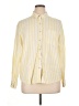 Universal Thread Stripes Yellow Long Sleeve Button-Down Shirt Size XL - photo 1