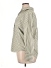 Jealous Tomato Stripes Green 3/4 Sleeve Blouse Size XL - photo 5