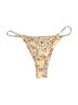Zaful Print Gold Swimsuit Bottoms Size 4 - photo 1