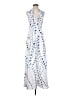 Aqua 100% Polyester White Cocktail Dress Size S - photo 1
